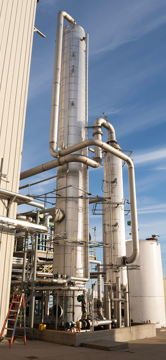 Ethanol and bioenergy distillation system